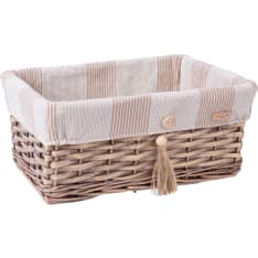 Home4you Willi Stripe storage basket 2 pcs