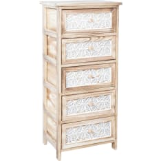 Home4you Kaseke chest of drawers with 5 drawers