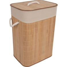 Home4you Max Bamboo pyykkikori