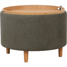 Home4you Hiro ottoman/table with storage