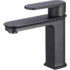 Gray Retro matte black sink faucet