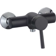 Gray Urban matt black shower faucet