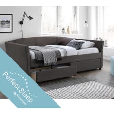 Home4you Genesis 90x200 bed + Harmony Delux mattress
