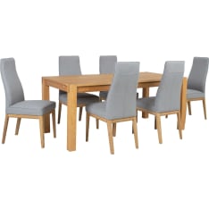 Home4you Chicago New 1+6 dining set