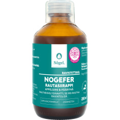 Nogefer Iron syrup orange and pear 250 ml 50 mg/15 ml food supplement