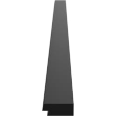 Stocksund 12x27x2600 mm black rim panel female headboard