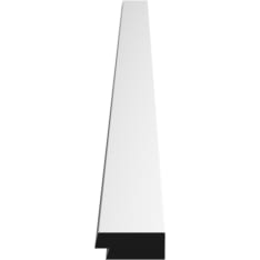 Stocksund 12x27x2600 mm white rim panel female headboard