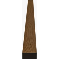 Stocksund 12x30x2600 mm oak rim panel straight header