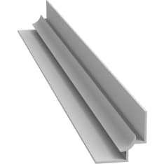 Stocksund 149 cm white composite panel interior corner strip