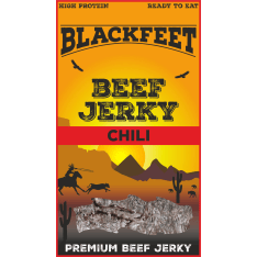 Blackfeet Beef Jerky Chili 40g dry meat
