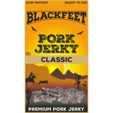 Blackfeet Pork Jerky Classic 40g dry meat