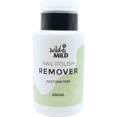 Wild&Mild Acetone Free 200 ml nail polish remover