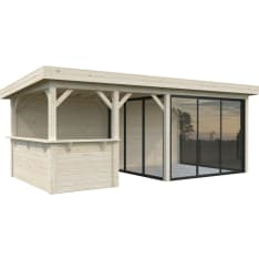 Palmako Lenna 16,6 m2 Set 708 Slide Plus summer room