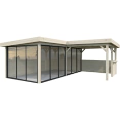 Palmako Lenna 24,9 m2 Set 723 Slide Plus summer room