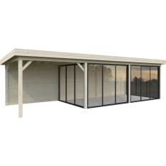 Palmako Lenna 24,9 m2 Set 718 Slide Plus summer room