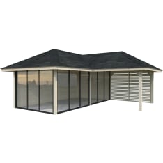 Palmako Bianca 24,9 m2 Set 514 Slide Plus summer room