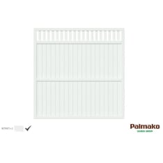 Palmako Elke 1 white 180 x 180 cm fence element