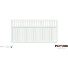 Palmako Elke 4 white 180 x 90 cm fence element