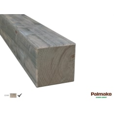 Palmako 70 x 70 x 1000 mm impregnated gray solid wood post