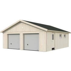 Palmako Andre 44,7 m2 nosto-ovella autotalli