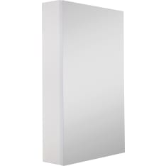 Aqualine Basic 42 cm white mirror cabinet