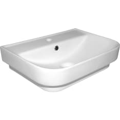 Turavit Luna Slim matt white 55cm pool