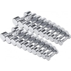 Hc Pro chrome dumbbells from 1 to 10 kg