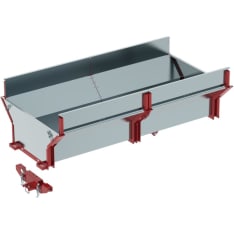 Iron Baltic 1000 log cart pallet equipment