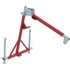 Iron Baltic log cart lift
