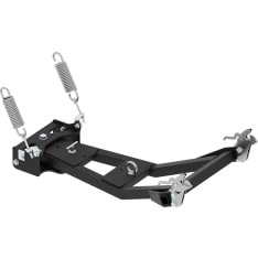 Iron Baltic tracked ATV's front-mounted implement frame