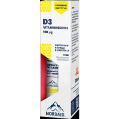 Nordaid Vitamin D Spray 100 µg 30 ml Dietary Supplement
