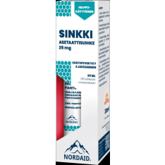 Nordaid Zinc Acetate-Pantothenic Acid Spray 30 ml Dietary Supplement