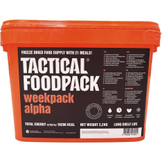 Tactical Foodpack Weekpack Alpha 2080g ateriapakkaus