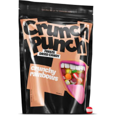 Crunch Punch Freeze Dried Candy Crunchy Rainbows 50 g freeze-dried sweets