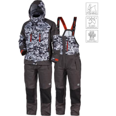 Norfin Pro Dry 3 camo/harmaa kalvopuku