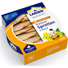 Larsen MSC Savustettu Öljyssä 160g kilohaili