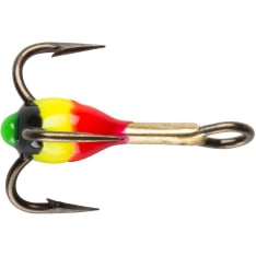 Blue Fox 2 pcs three-pronged color hook