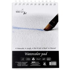 SMLT Art A5 260gsm akvarellilehtiö
