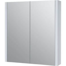 Grey Serena 600x120x650 mm white mirror cabinet