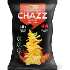 Chazz Jalopeno Habanero 90g Crisps