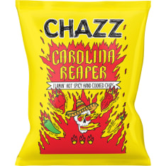 Chazz Carolina Reaper- Chili Pepper Flavoured 50 g Crisps