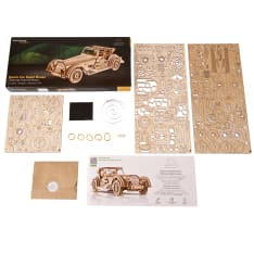 UGears Sports Car Rapid Mouse pienoismalli