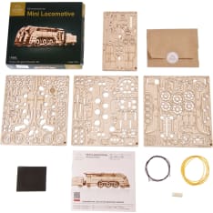 UGears Mini Locomotive Model Kit