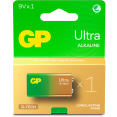 GP Ultra Alkaline 9V/6LF22 paristo