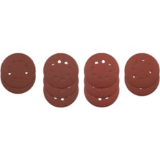 Ryobi RO125A10 125mm 10-piece sandpaper assortment