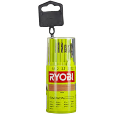 Ryobi RAK13HSS 13-piece metal drill bit set