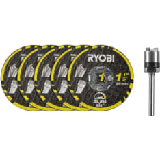 Ryobi RAR301-6 cutting discs and spindle