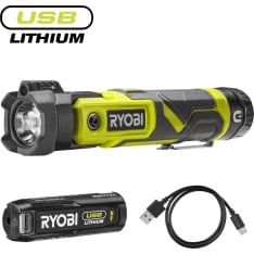 Ryobi RLP4-120G 4V Lithium USB torch