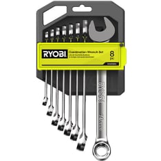 Ryobi RHWR8PC 8-osainen kiintolenkkiavainsarja