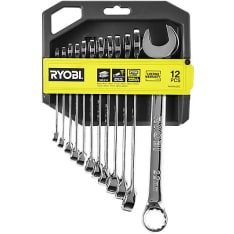 Ryobi RHWR12PC 12-piece fixed spanner set